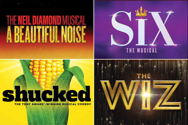 2026-2027 Broadway series at Hancher Auditorium: The Neil Diamond Musical A Beautiful Noise, Six, Shucked, The Wiz