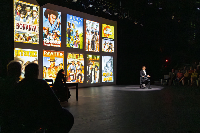 Lilli Taylor performs "Farmhouse Whorehouse" during Hancher's Infinite Dream Festival