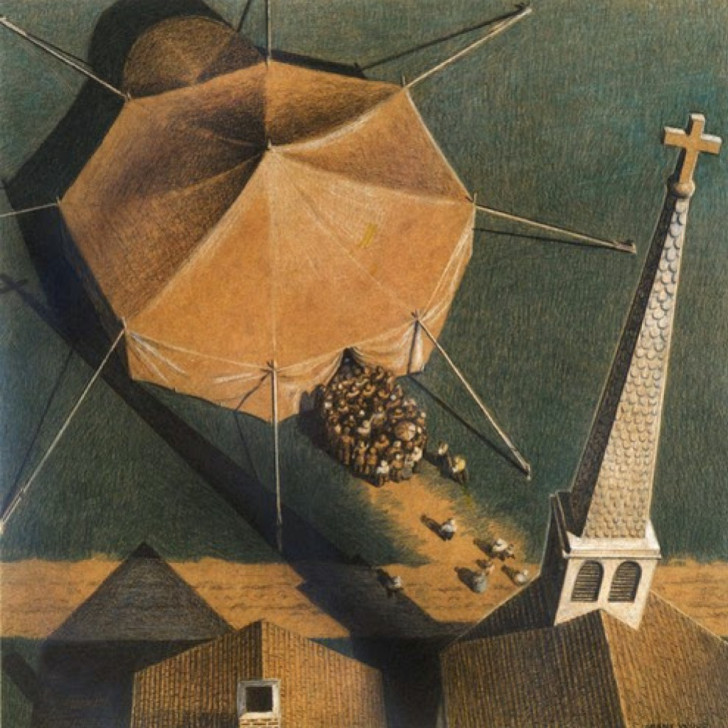 Grant Wood Country Forum: "The Book’s the Thing: Grant Wood’s Book Covers" and "Where the Artist Stood: Grant Wood and Regionalist Places Then and Now" promotional image