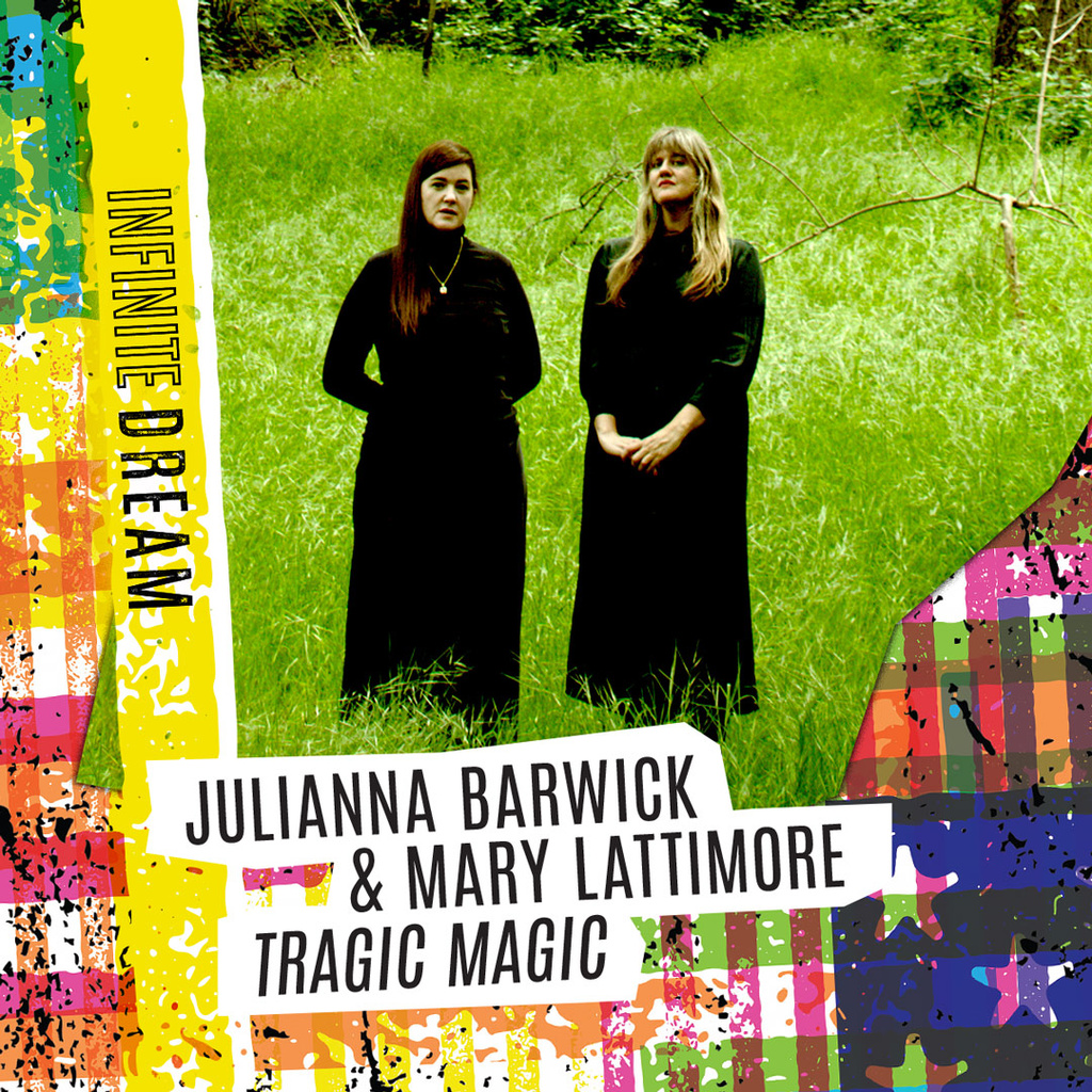 Julianna Barwick and Mary Lattimore "Tragic Magic" promotional image